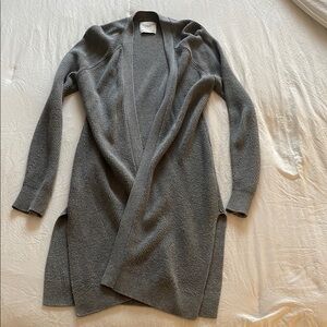 Gray Knit Abercrombie Cardigan